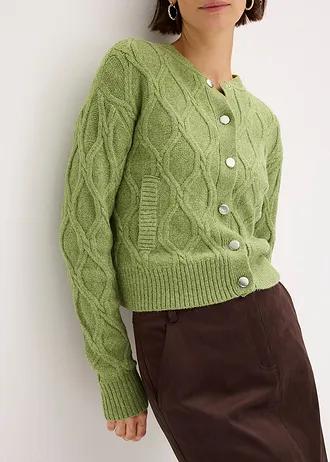 SWETER Z GRUBEJ DZIANINY