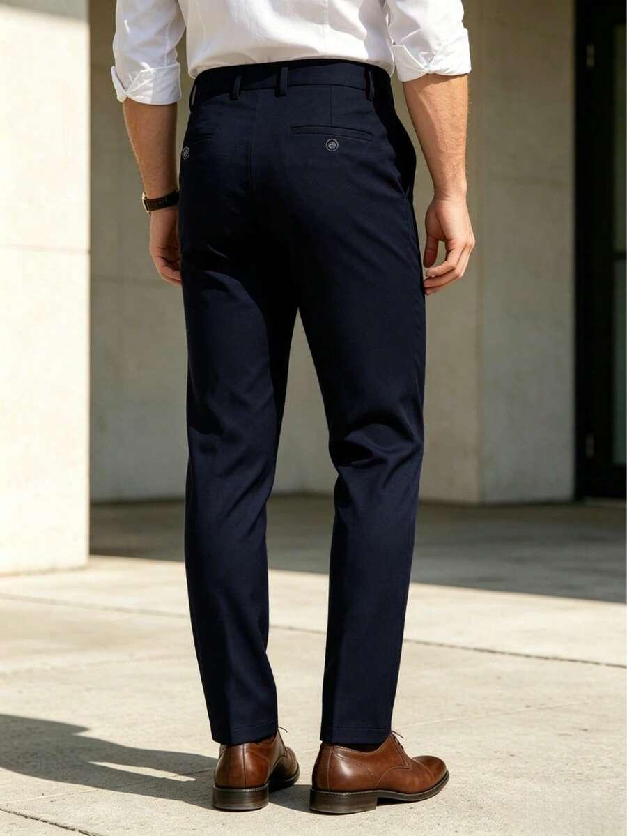 ELEGANCKIE SPODNIE MĘSKIE