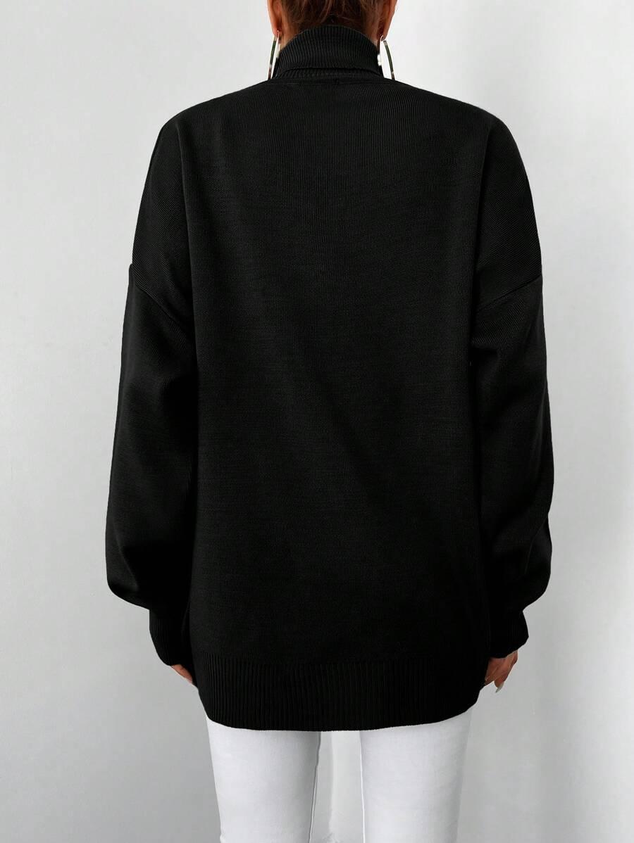 CZARNY SWETER GOLF