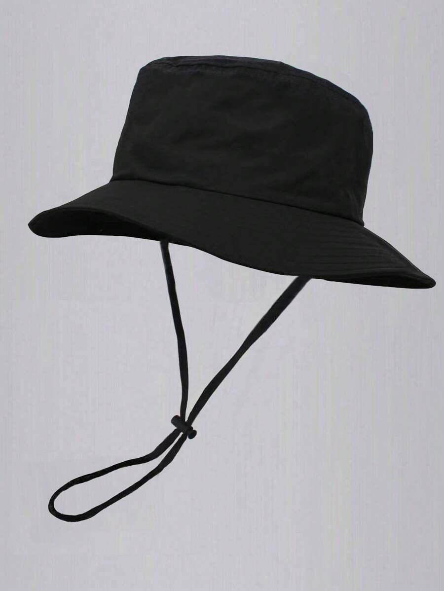 KAPELUSZ BUCKET CZARNY 
