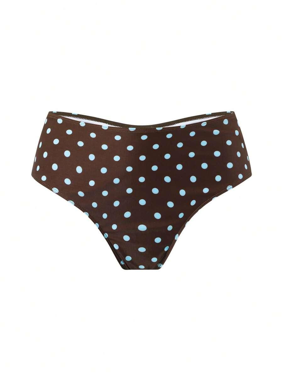 dół od bikini groszki
