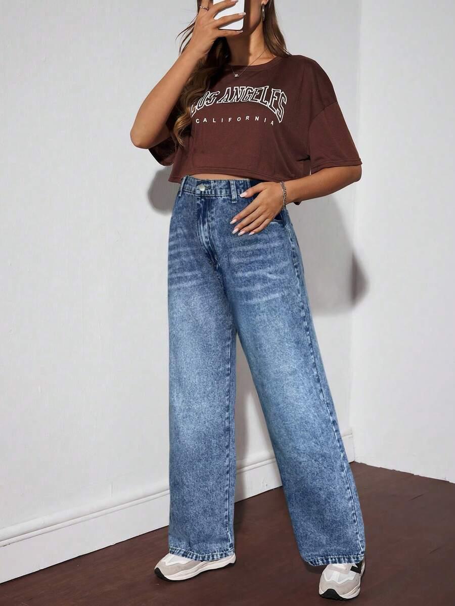 niebieskie ciążowe spodnie jeans