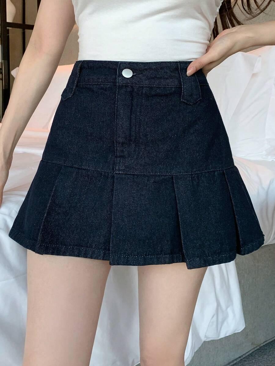 SPÓDNICA JEANSOWA MINI
