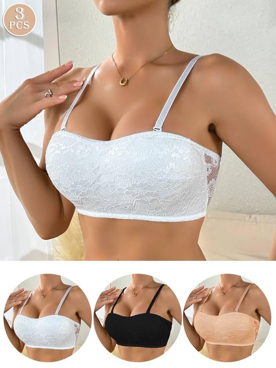 biustonosz koronka 3-pack