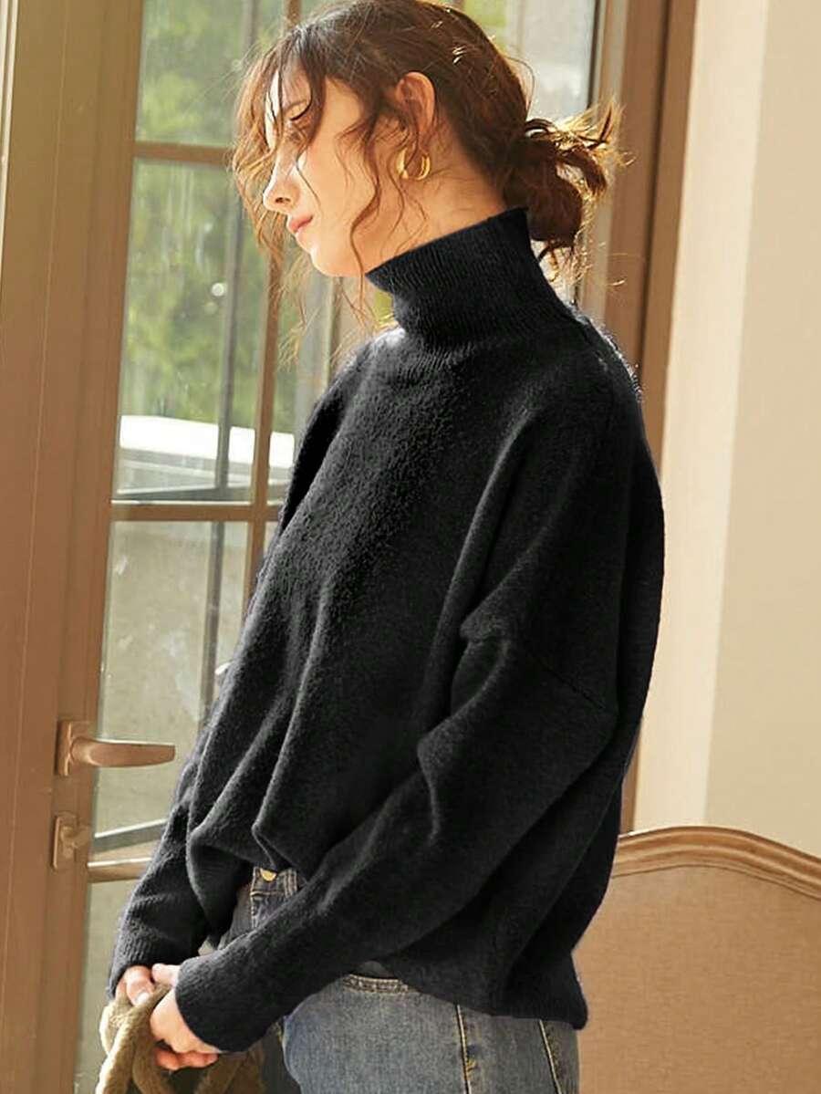 CZARNY SWETER GOLF