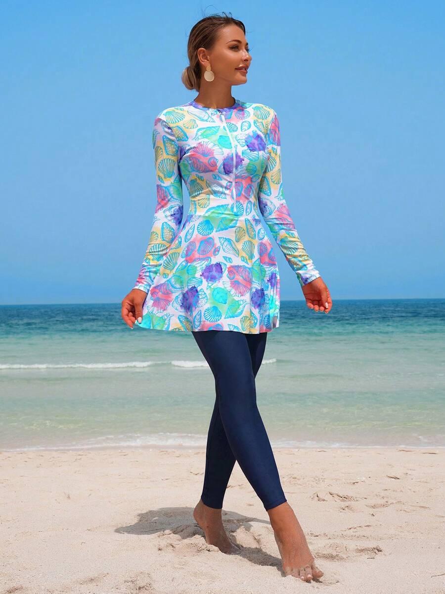 DWUCZĘŚCIOWY STRÓJ KĄPIELOWY BURKINI