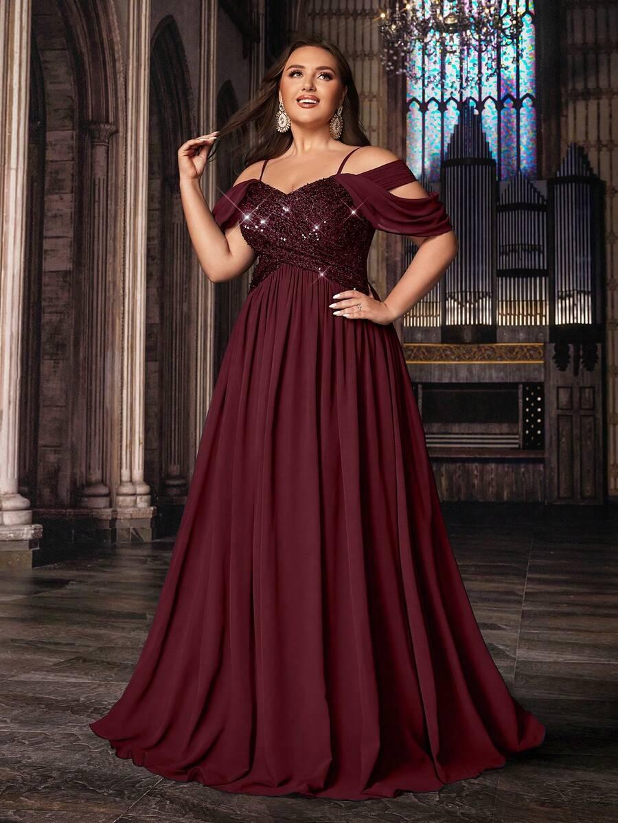 BORDOWA MAXI SUKIENKA