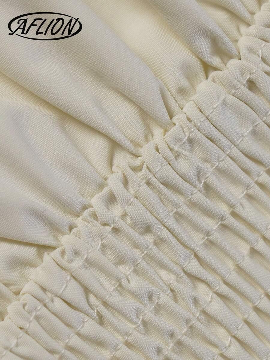 biała maxi sukienka odkryte ramiona