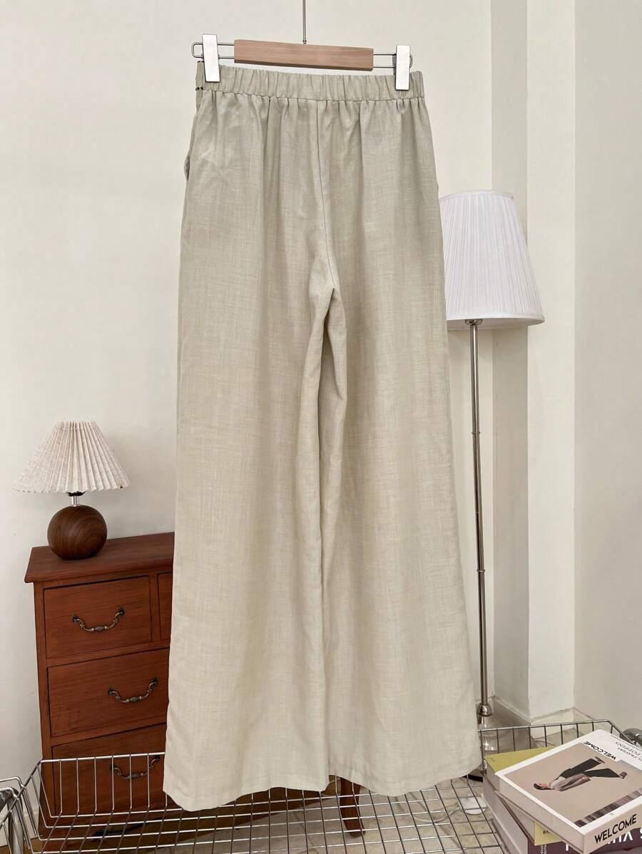  SPODNIE Z WYSOKIM STANEM 