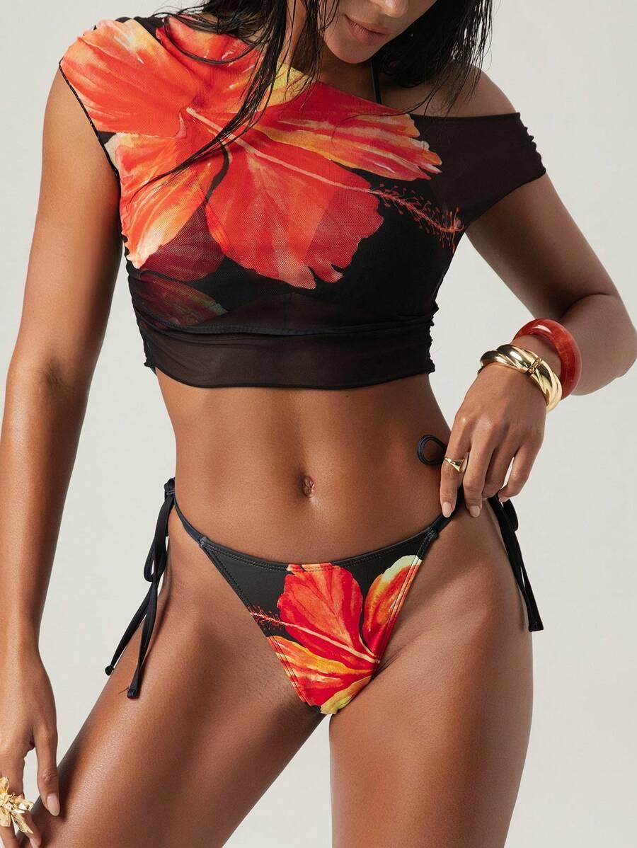 Dół od bikini top siateczka