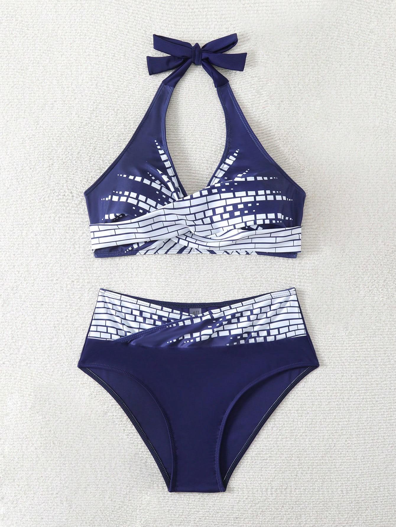góra od bikini wzór