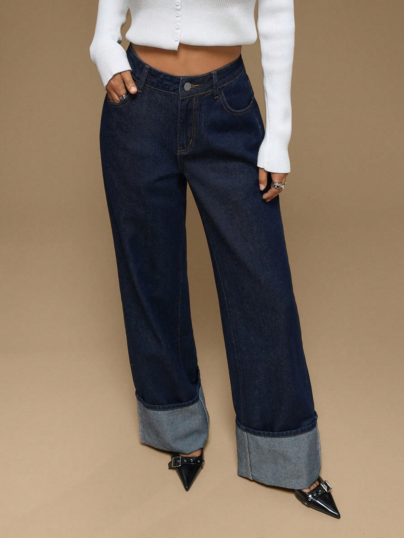 NIEBIESKIE SPODNIE JEANS
