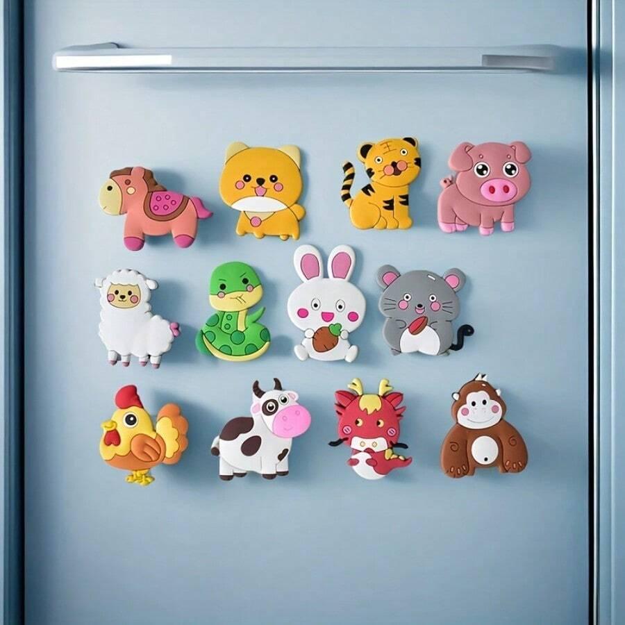 MAGNESY NA LODÓWKĘ 10-PACK