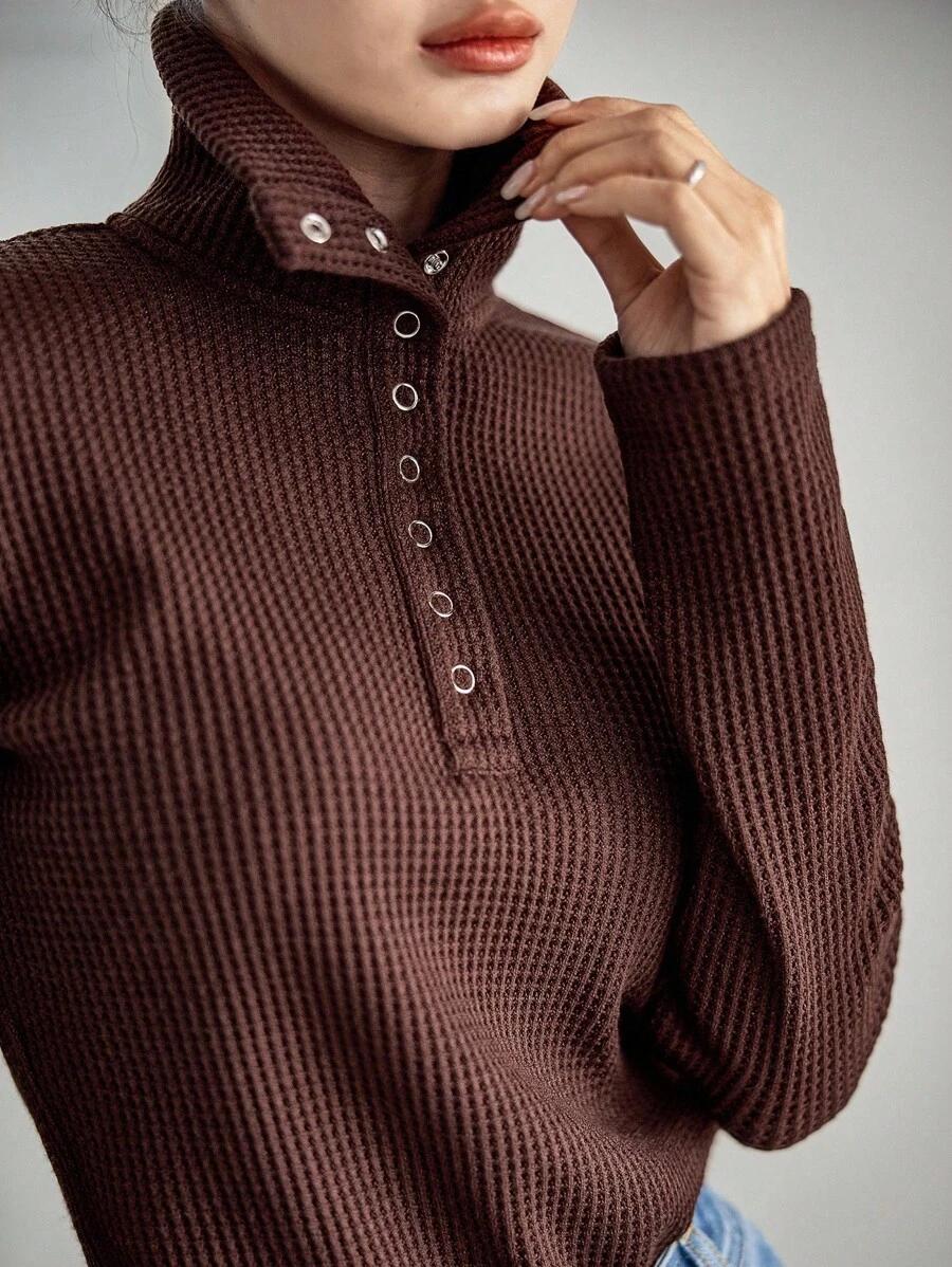 SWETER DAMSKI Z GOLFEM