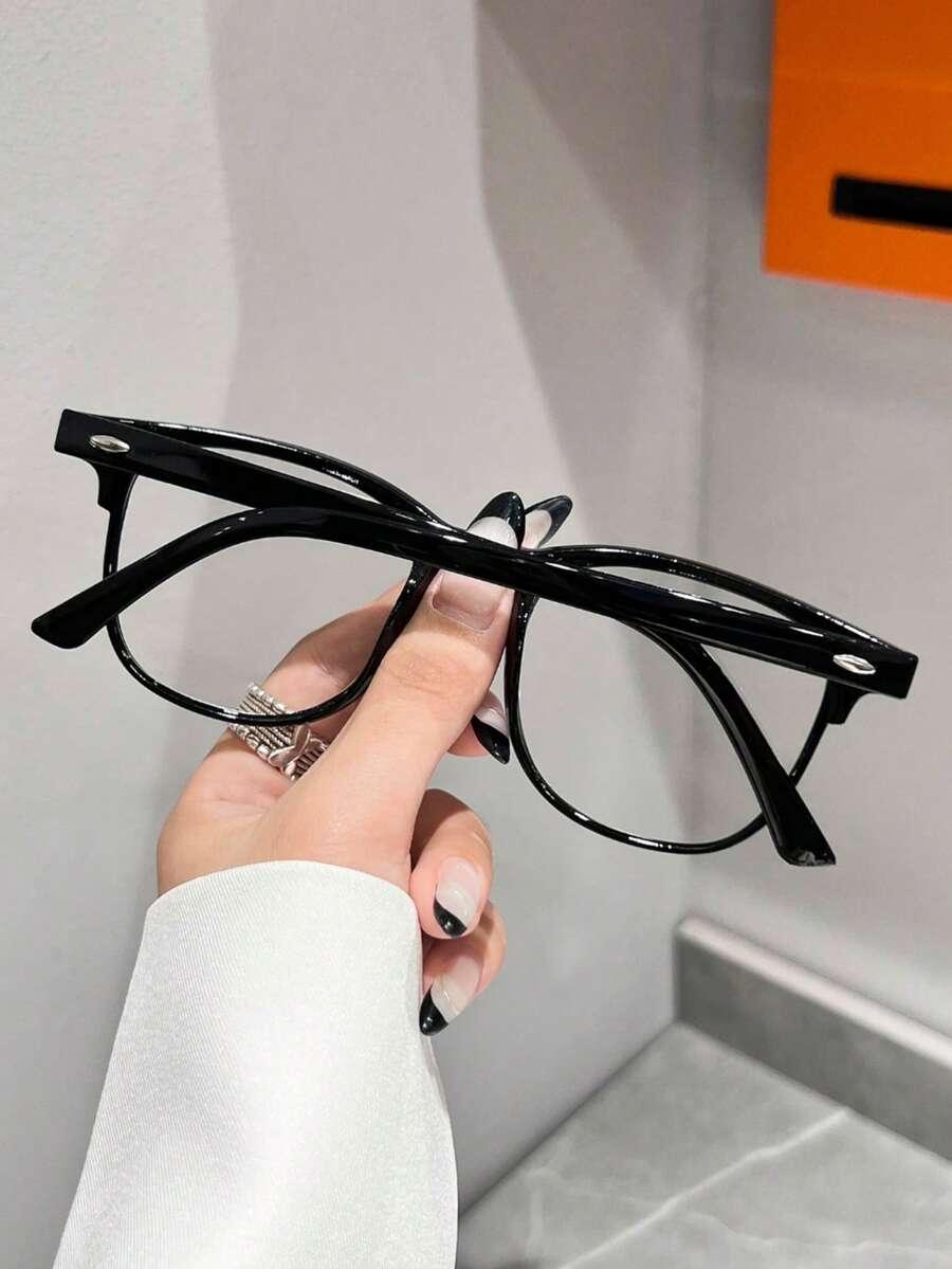 czarne okulary zerówki 