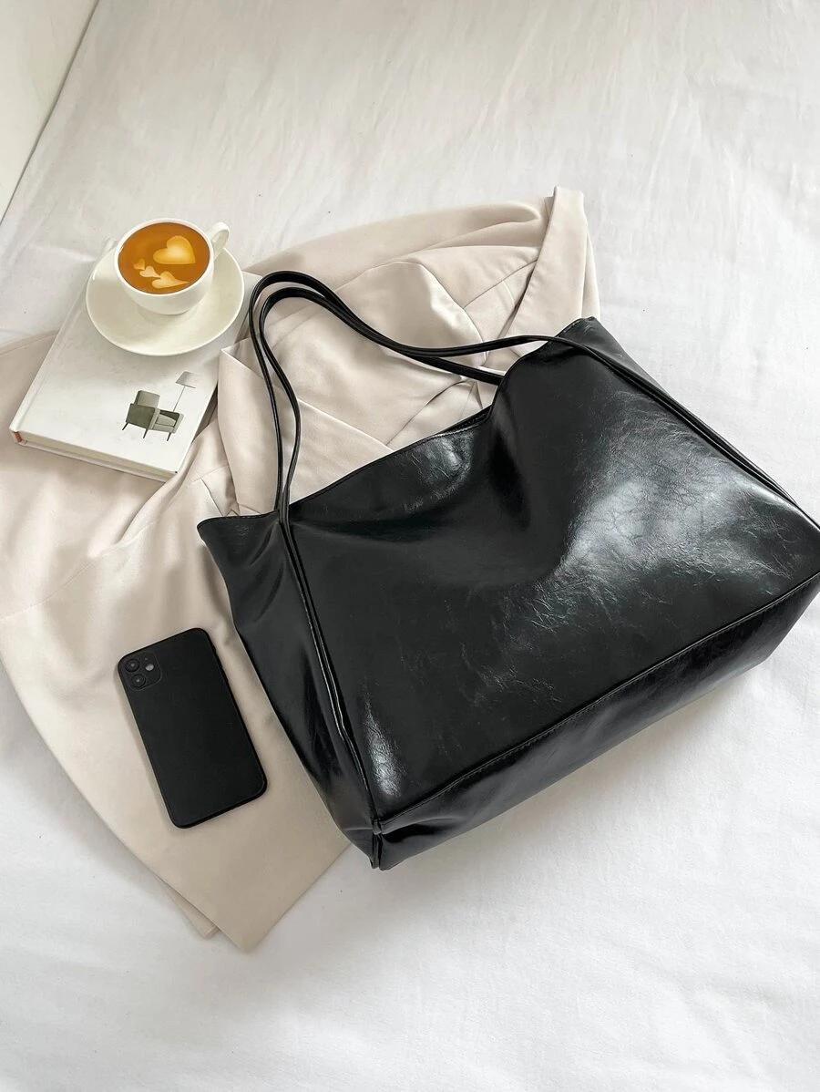 CZARNA TOREBKA SHOPPER