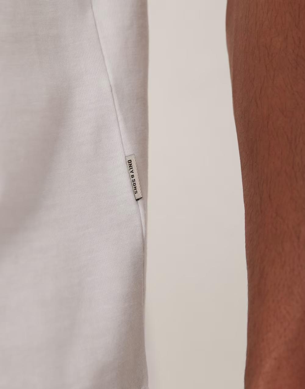 BIAŁY T-SHIRT BASIC