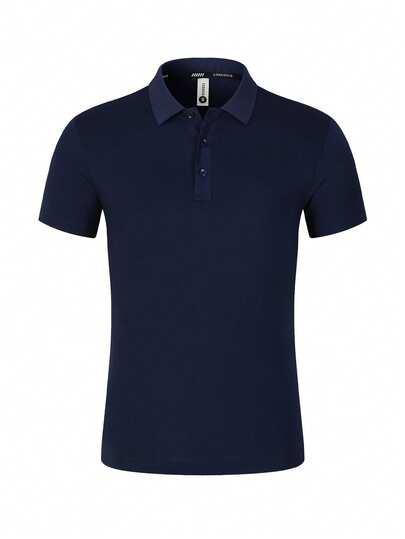 GRANATOWA KOSZULKA POLO 