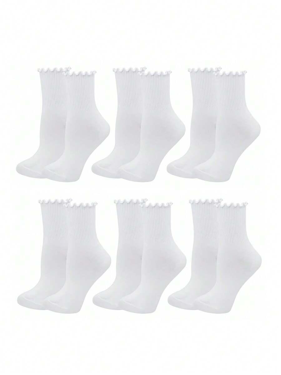białe skarpetki FALBANA 2-pack