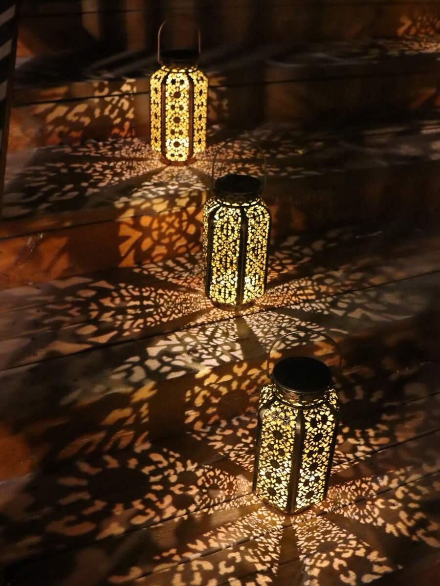 ozdobny lampion solarny 