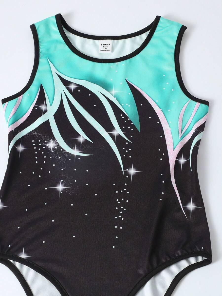 body bez rękawów print