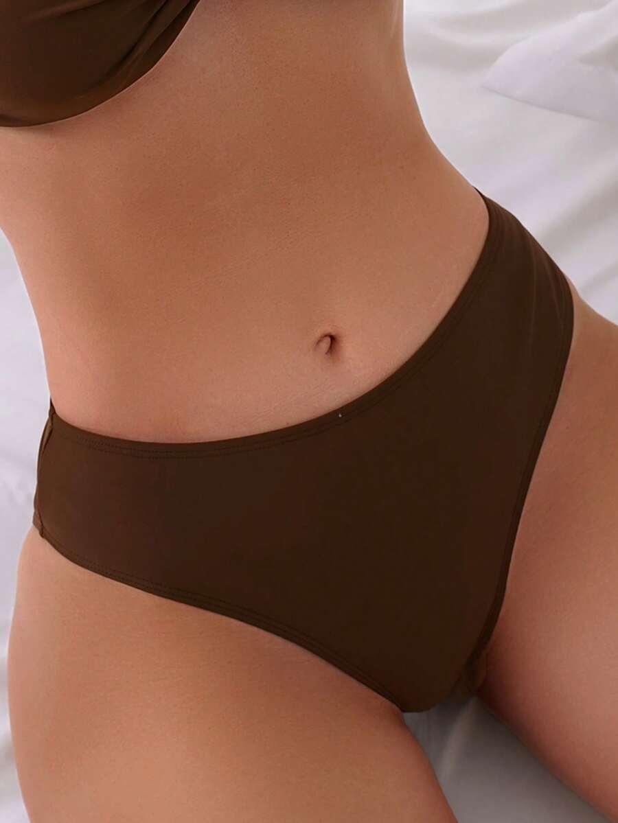 BRĄZOWY DÓŁ OD BIKINI