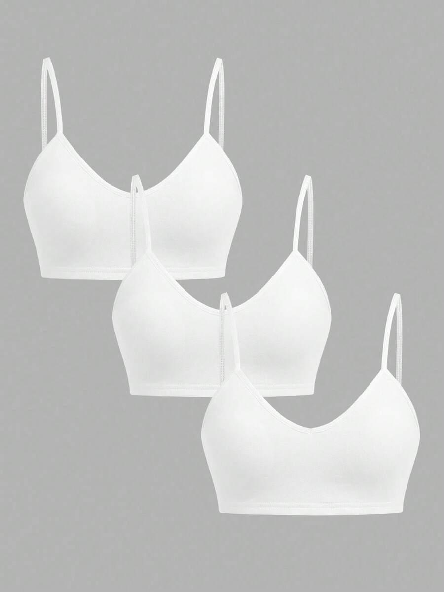 biały biustonosz 3-pack