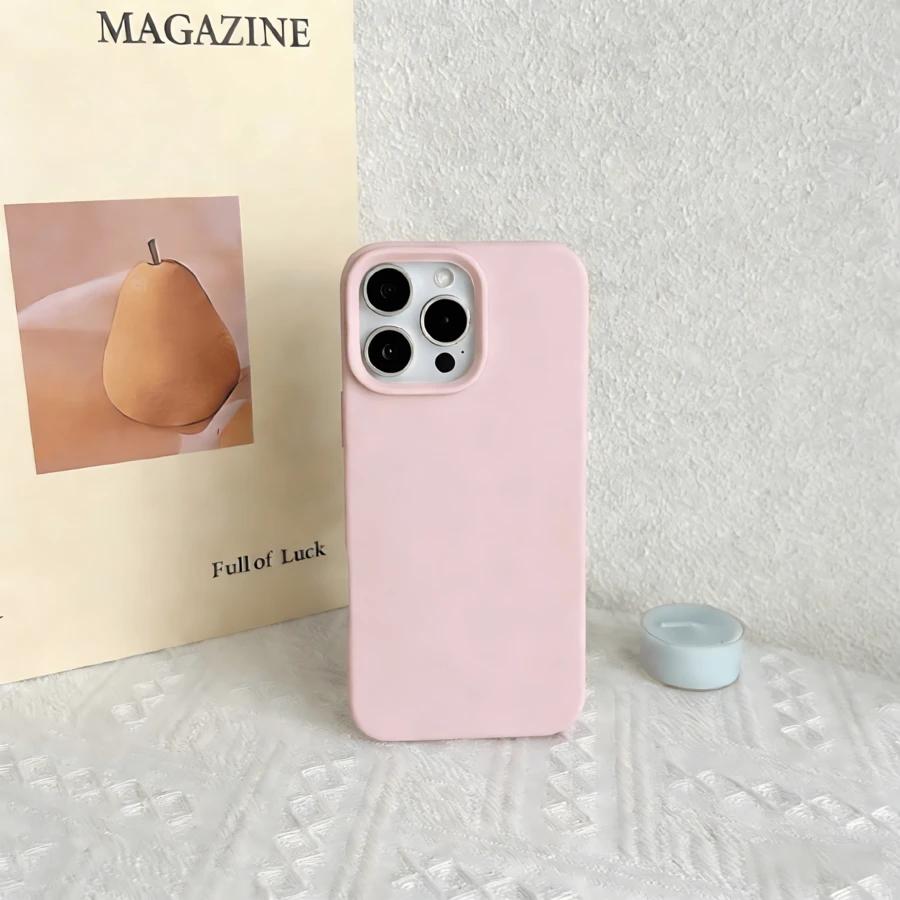 RÓŻOWE ETUI NA TELEFON IPHONE 15 PRO 