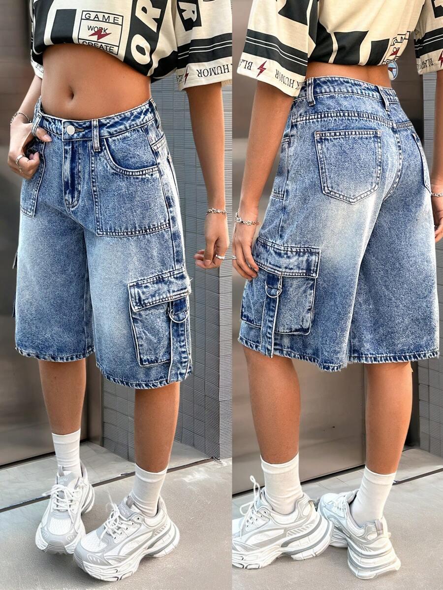 SPODENKI JEANS KIESZENIE