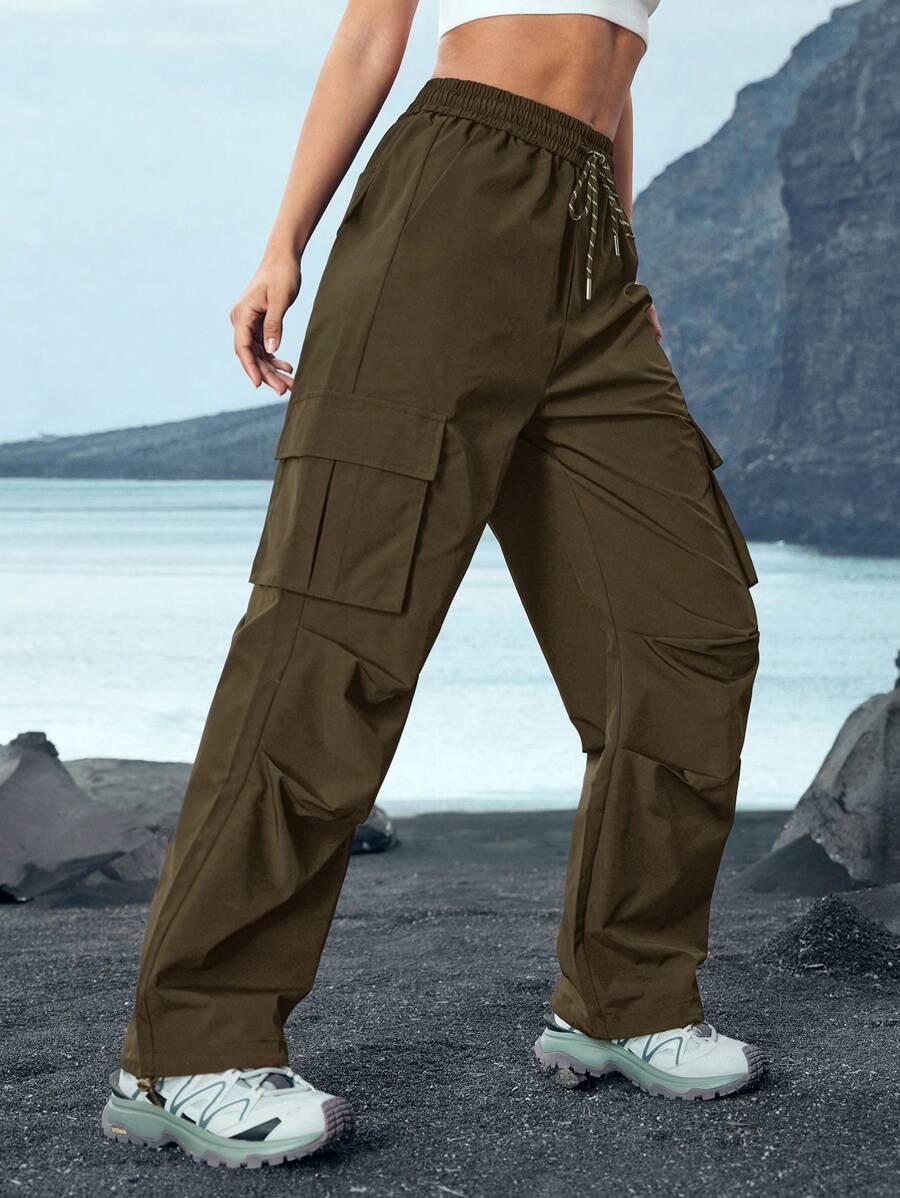 zielone spodnie casual
