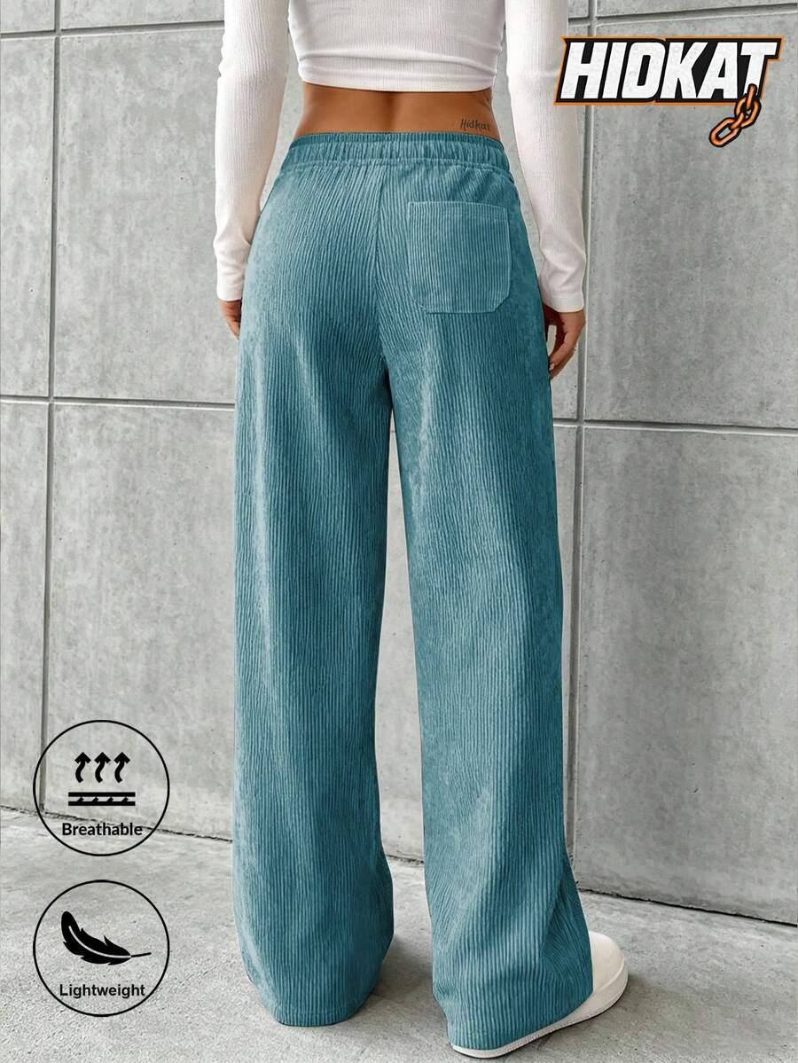 niebieskie spodnie casual