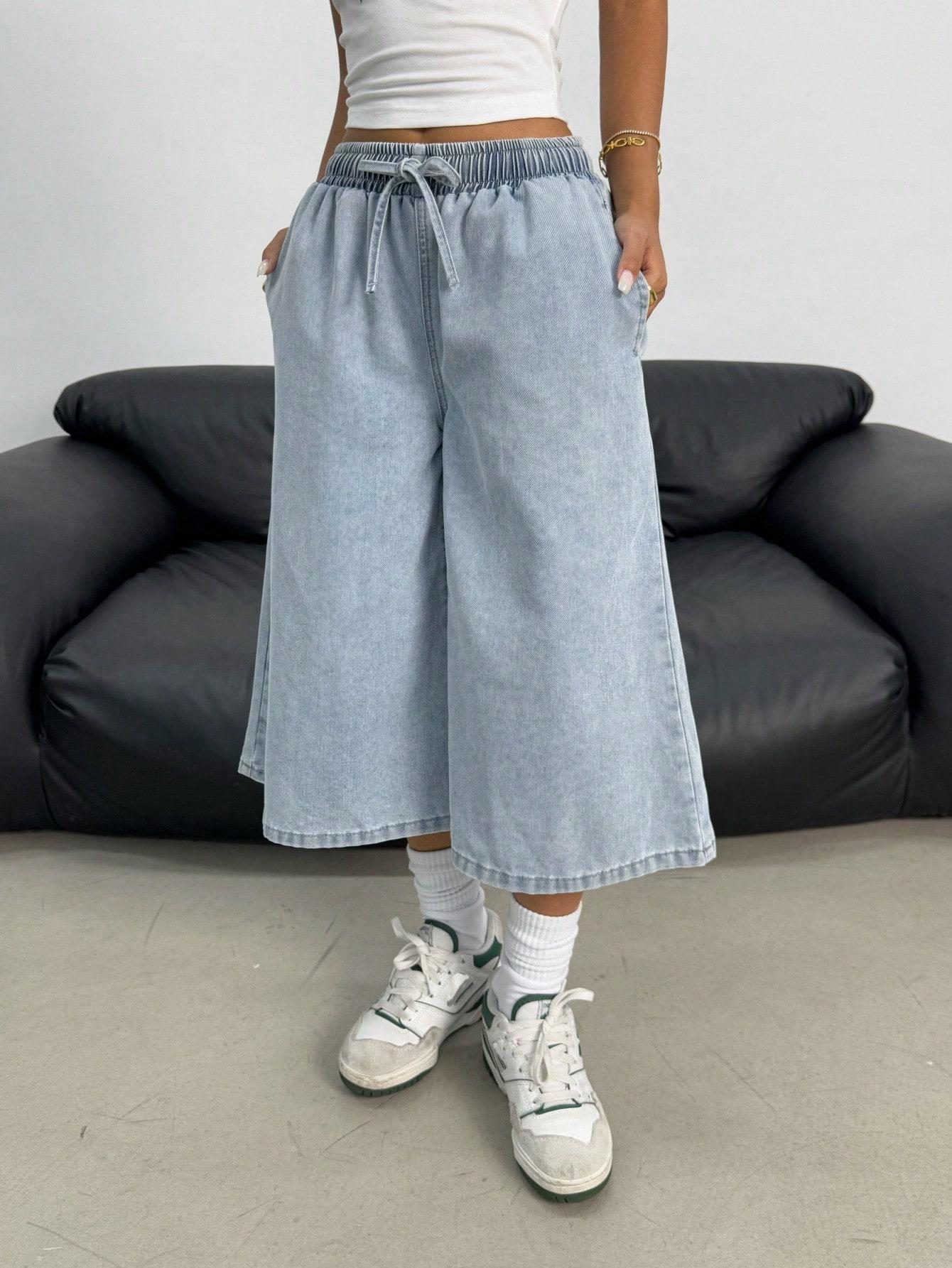 NIEBIESKIE SPODNIE JEANS