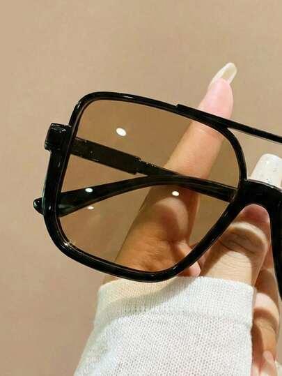BRĄZOWE OKULARY PRZECIWSŁONECZNE