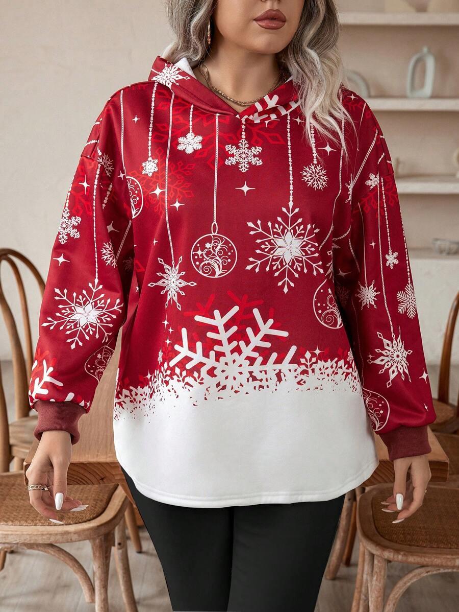 BLUZA DAMSKA Z MOTYWEM ŚWIĄTECZNYM