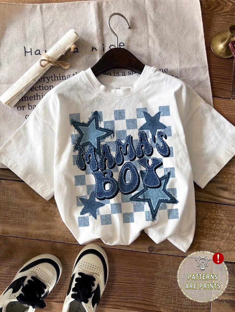 BLUZKA KRÓTKI RĘKAW PRINT