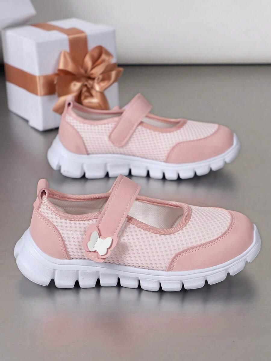 RÓŻOWE BUTY RZEPA