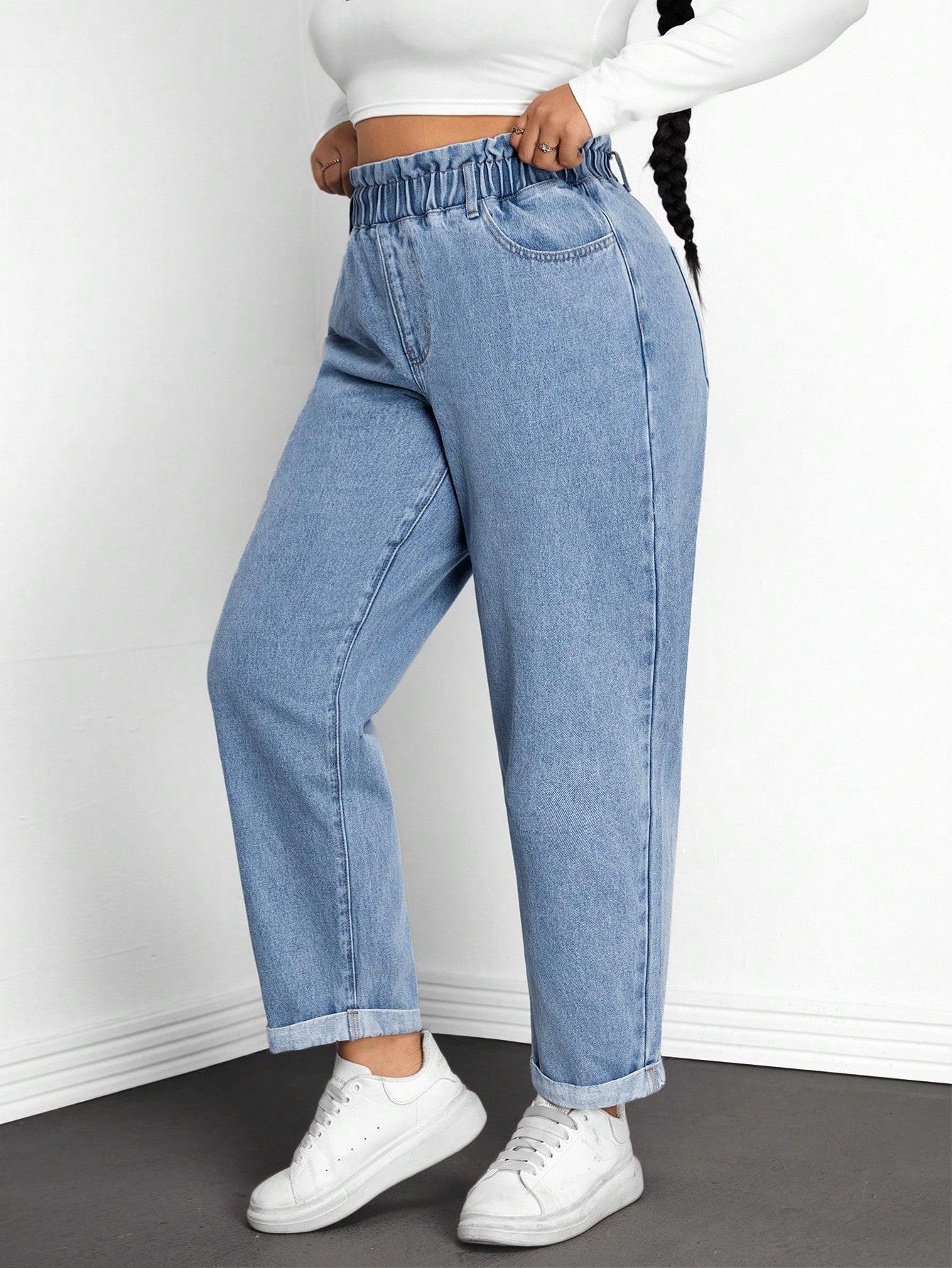 MOM JEANS BAWEŁNIANE