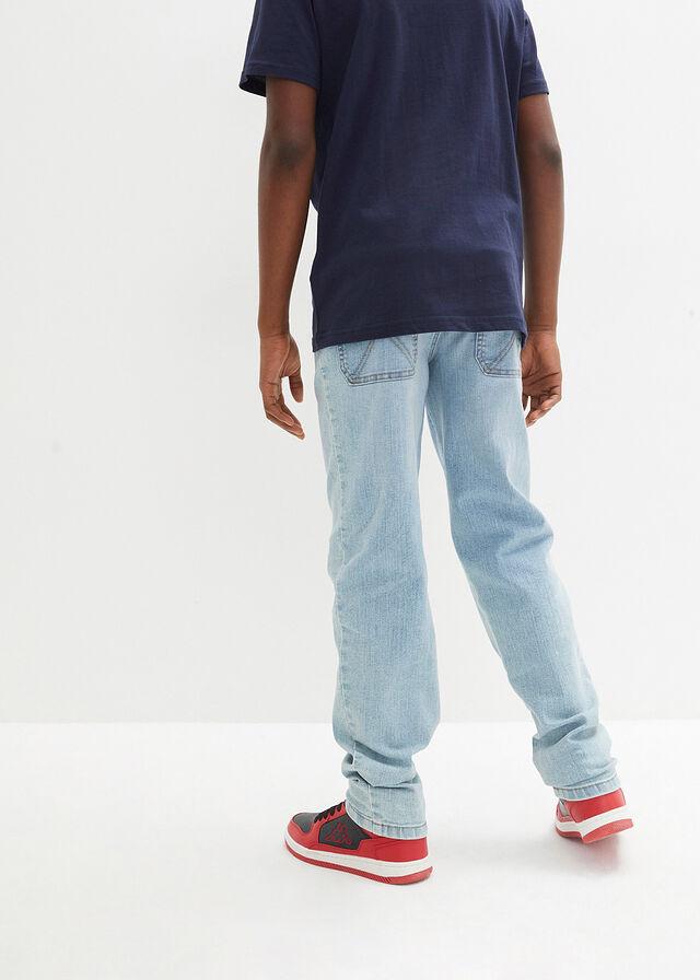 NIEBIESKIE SPODNIE JEANS