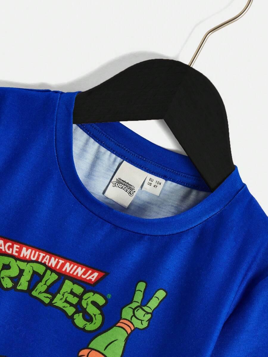 T-SHIRT CHŁOPIĘCY Z NADRUKIEM 
