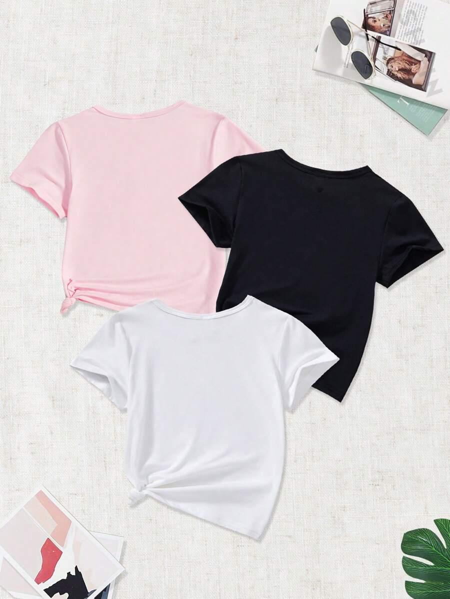 t-shirt napis 3-pack
