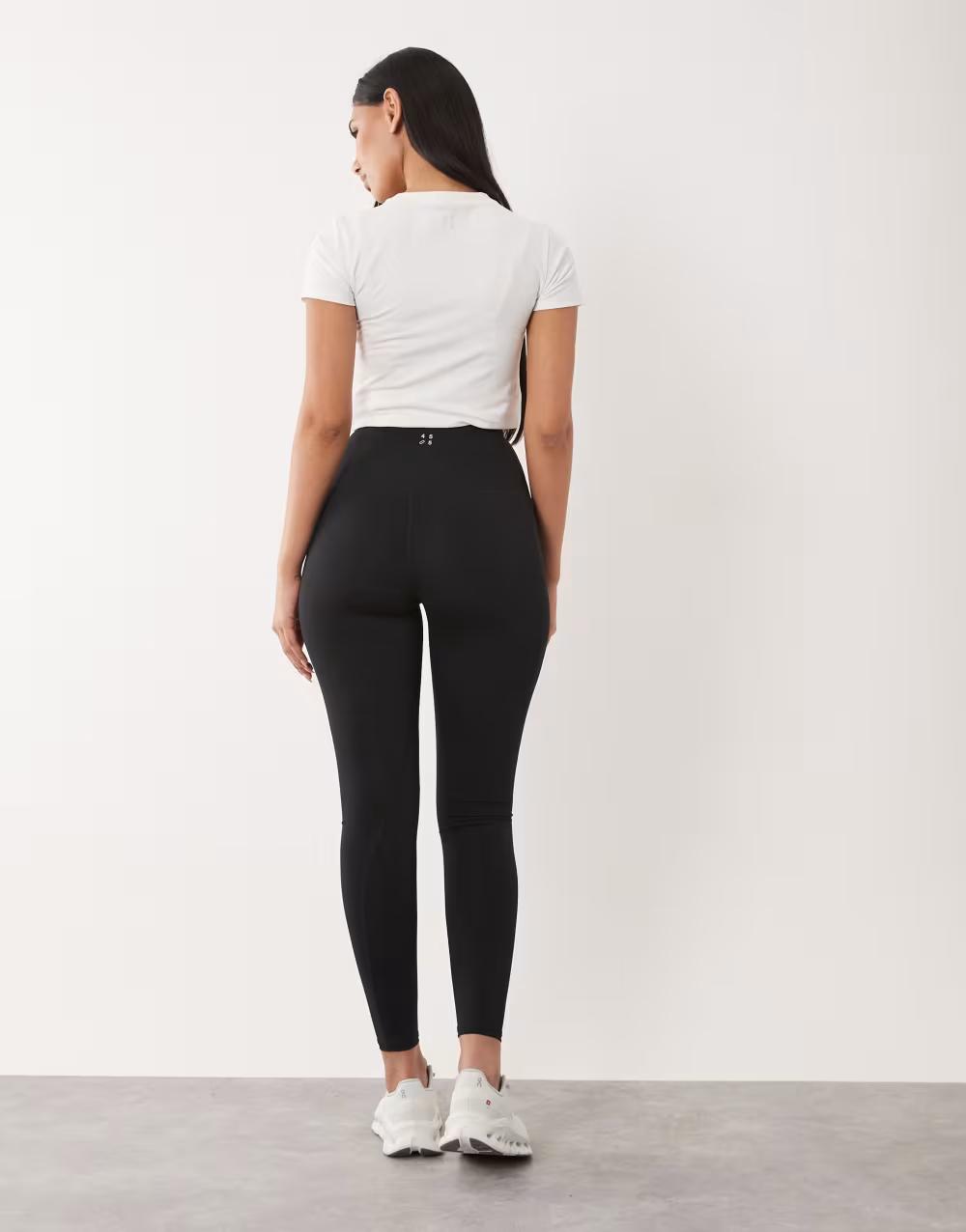 CZARNE LEGGINSY WYSOKI STAN