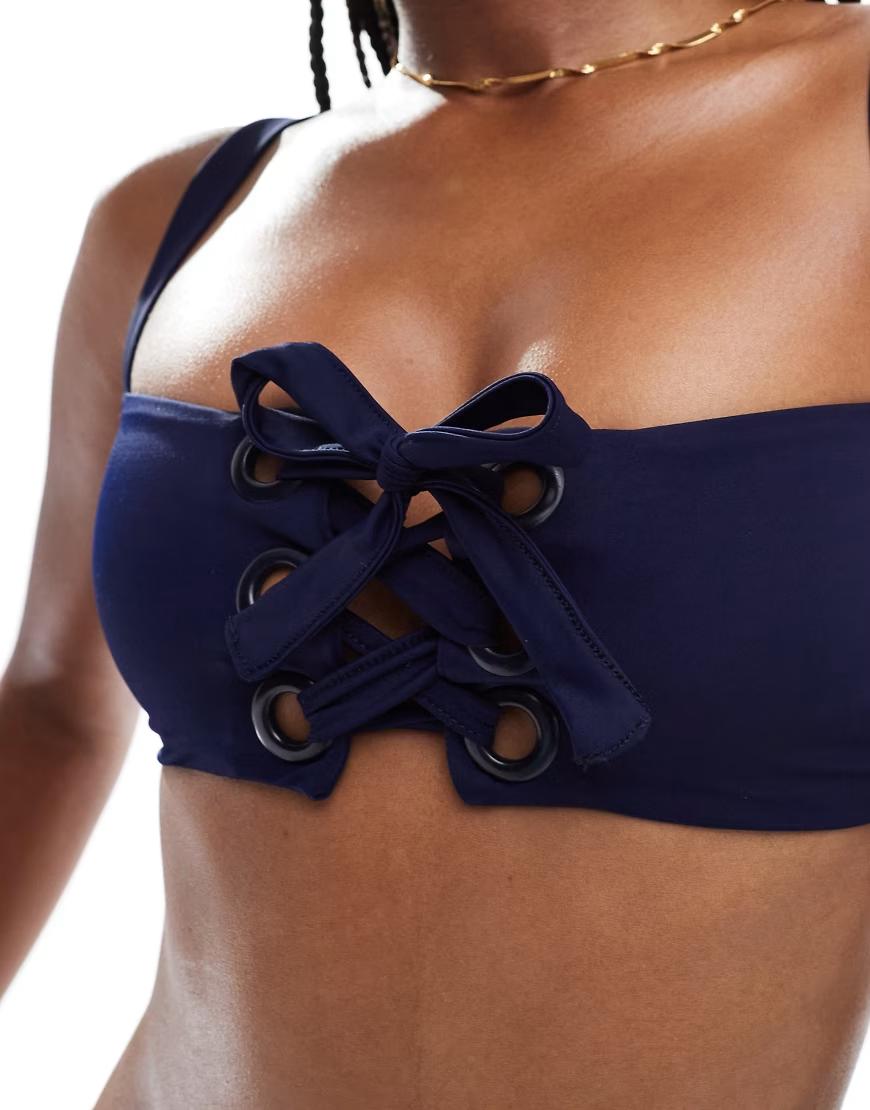 GRANATOWA GÓRA OD BIKINI