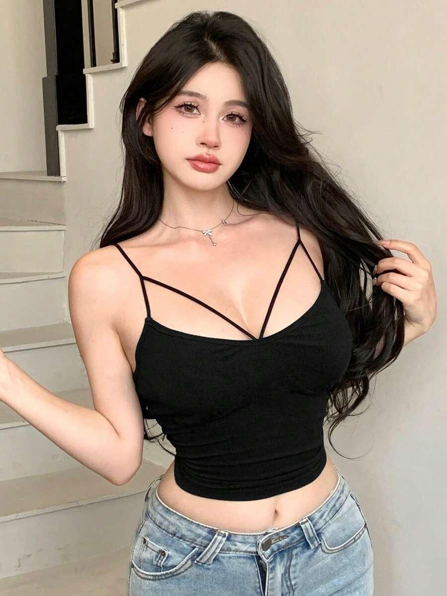 CZARNY TOP BASIC