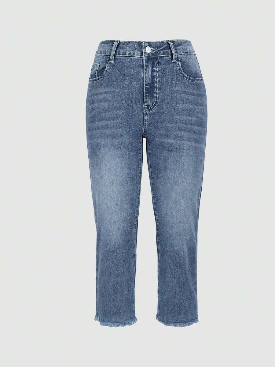 NIEBIESKIE SPODNIE JEANS