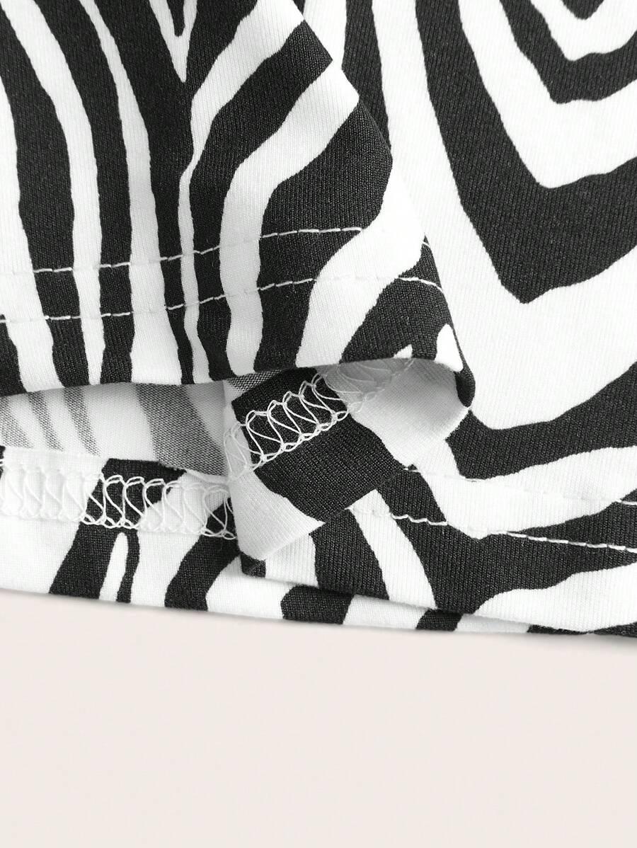 spodnie dzwony animal print