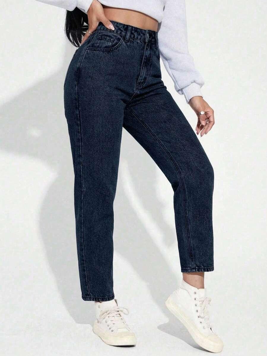 spodnie mom jeans
