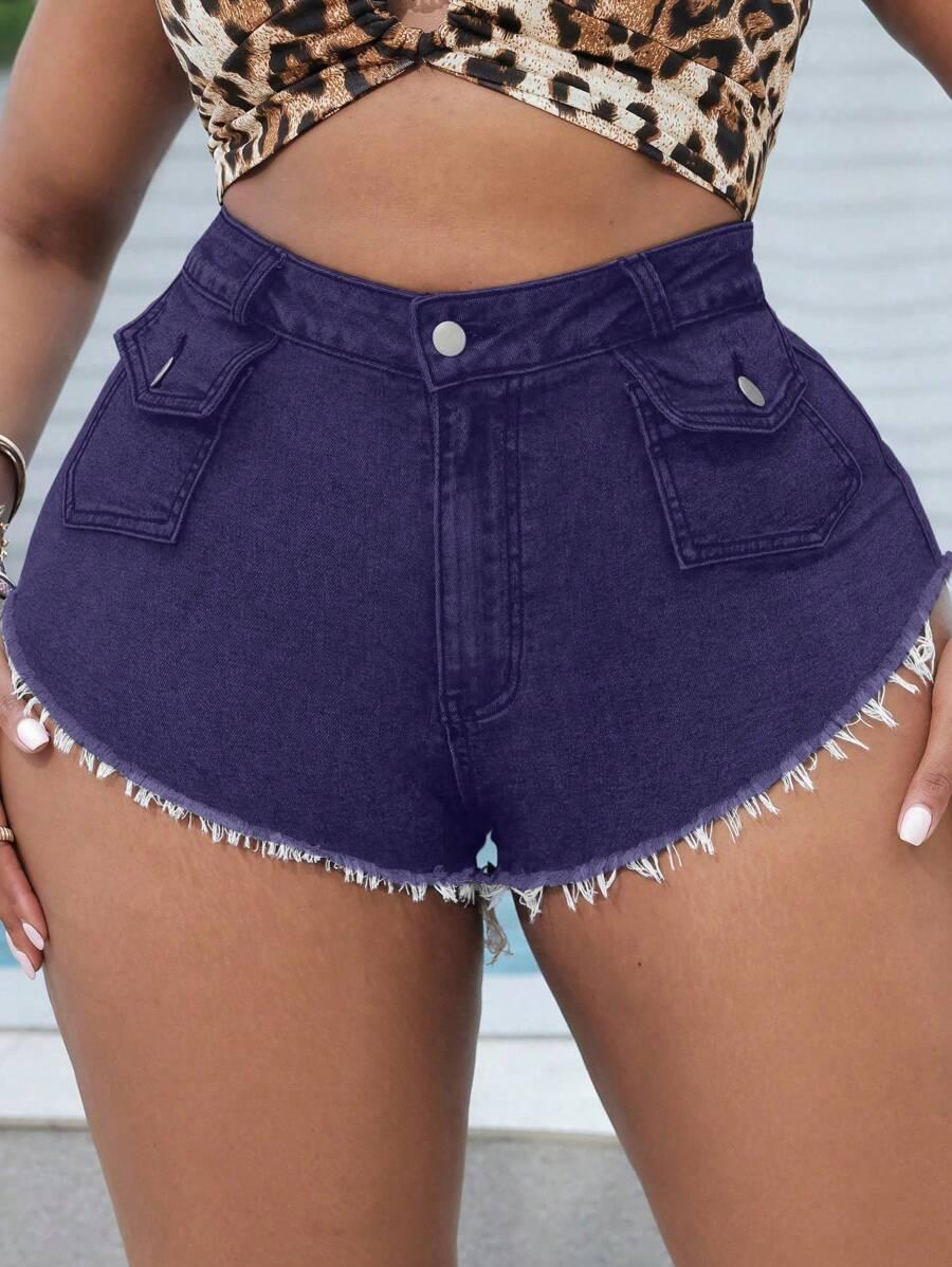 SPODENKI JEANSOWE DAMSKIE