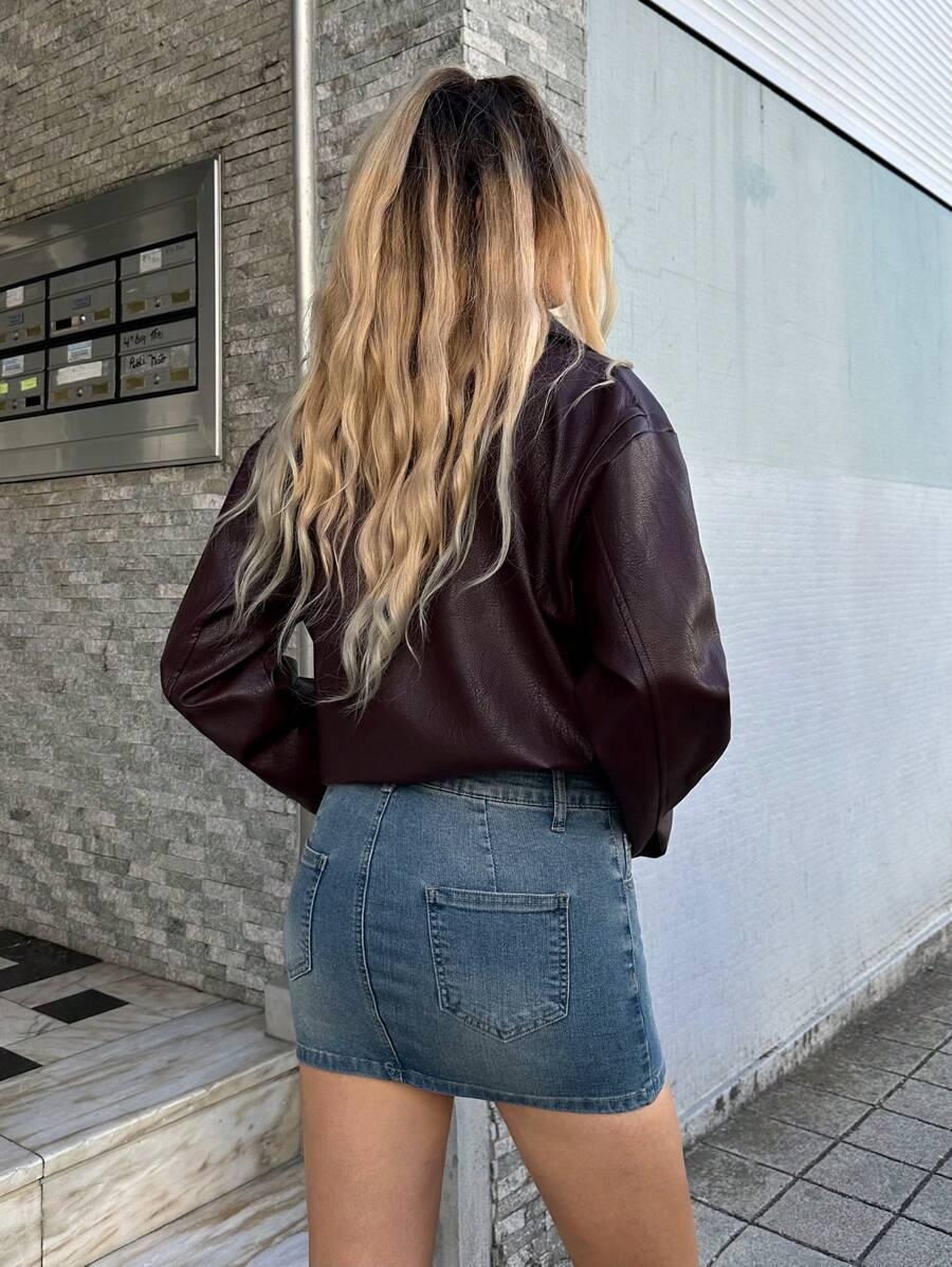 MINI SPÓDNICA JEANS