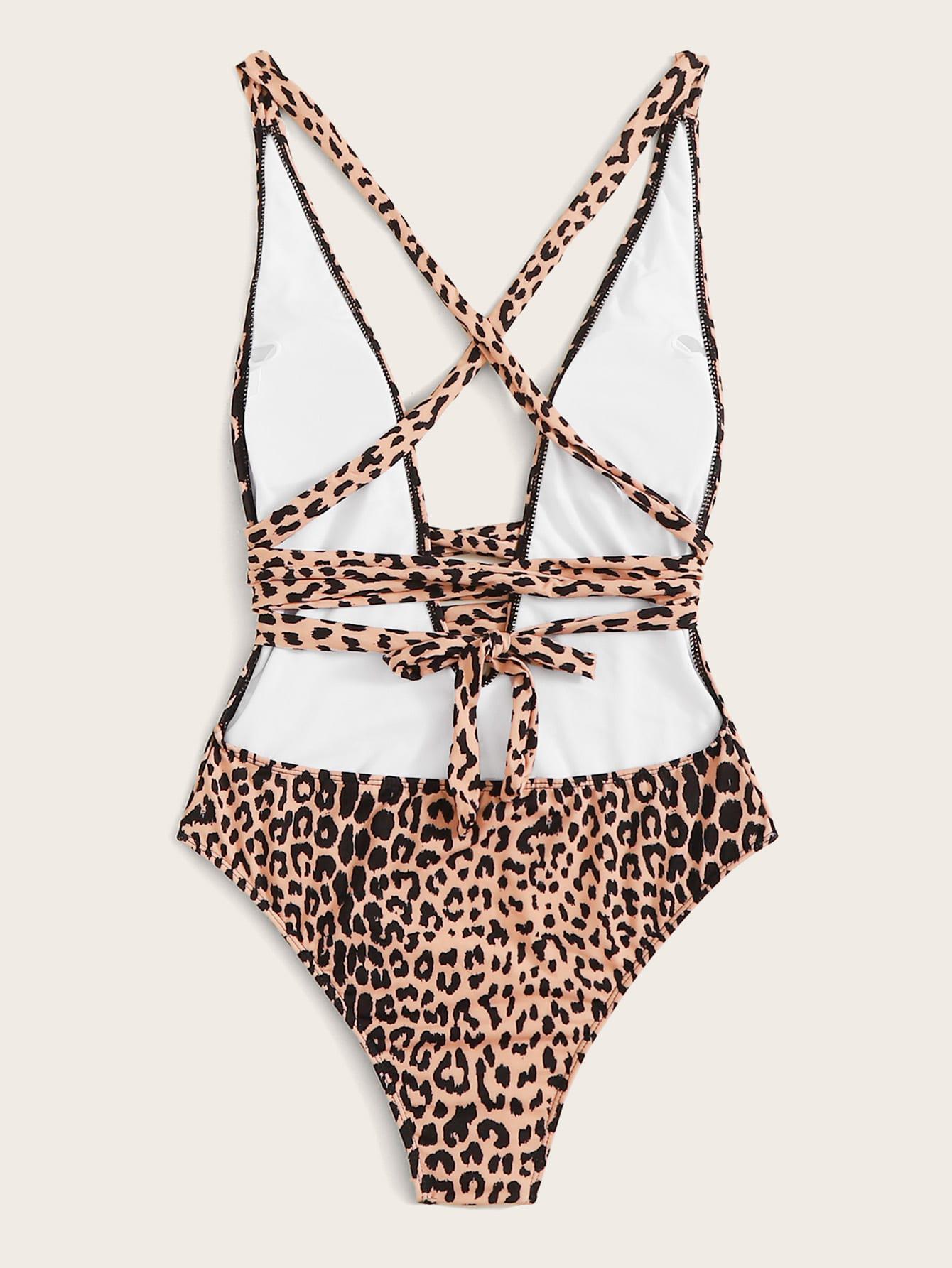 JEDNOCZĘŚCIOWY STRÓJ KĄPIELOWY ANIMAL PRINT