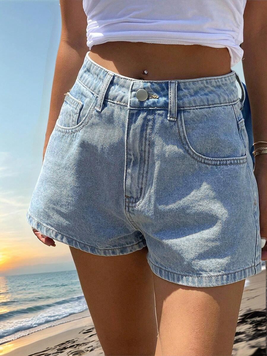 KRÓTKIE SPODENKI JEANS